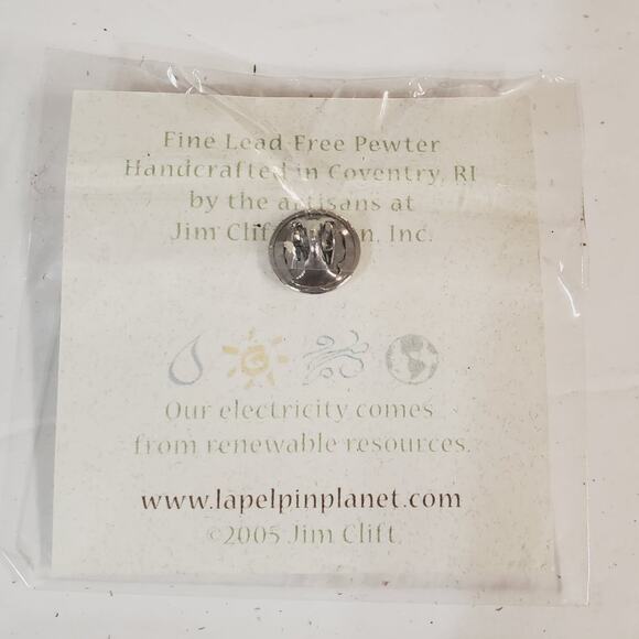 Handcast PEWTER Jim Clift Design, Inc. Pewter St. Louis Gateway Arch Lapel Pin - Picture 4 of 6